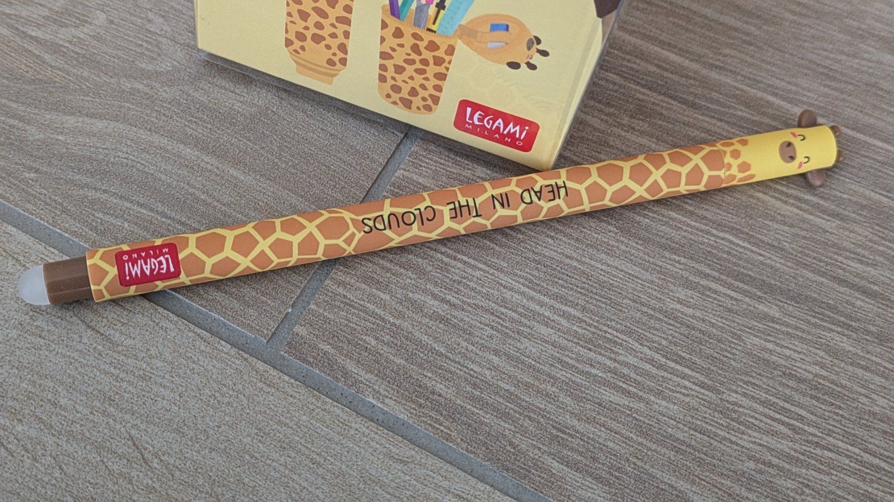 Legami Stifte & Marker: OVP - Legami Set - Giraffe Etui / Federmäppchen & Stift – Neu und originalverpackt aus Staufen von Fleby84 2