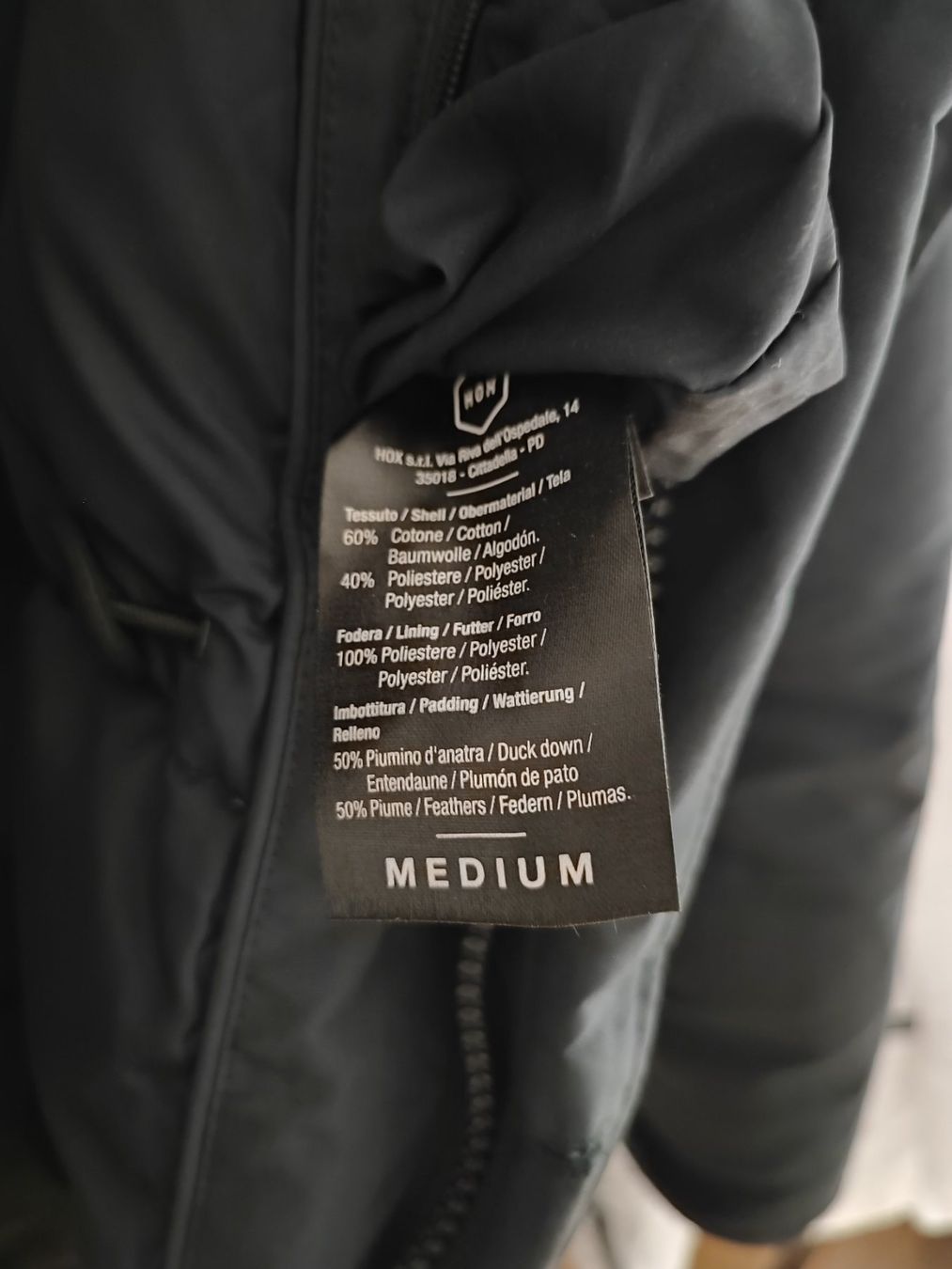 Jacken: HOX Down Winter Warm Parka Jacket Navy Blue, M 38 – Gebraucht aus Sursee von Re.joy 2