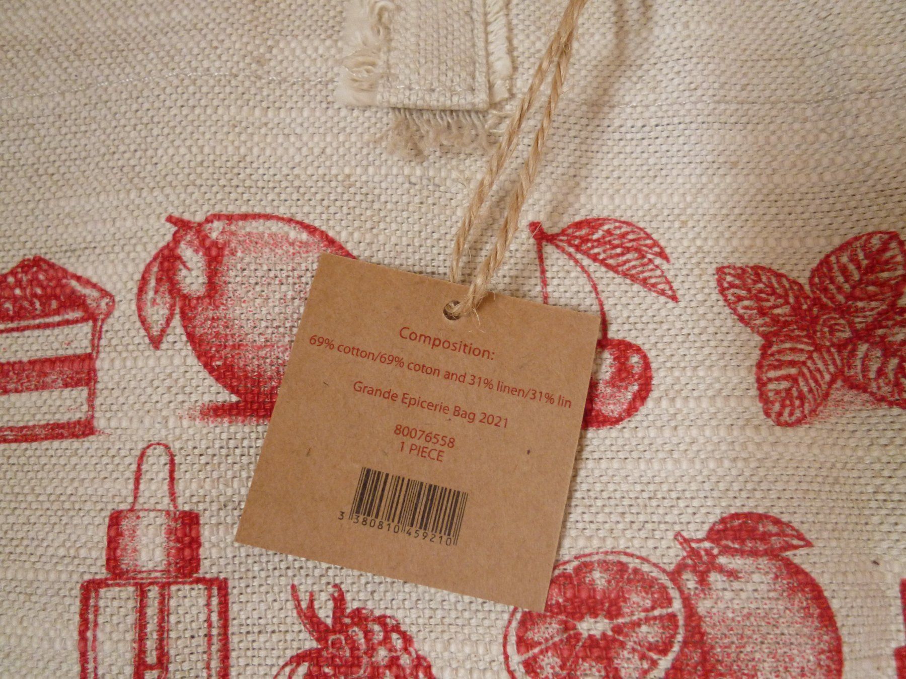Taschen: CLARINS BEAUTY EPICERIE Stofftasche Tasche – Gebraucht aus Dättlikon von Mamakuga 3