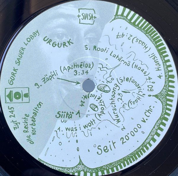 Vinyles: GURK SAUER LOBBY - Urgurk – D'occasion à Bettlach par galileo-records 4