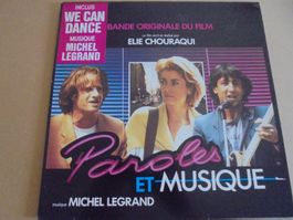 B.O " Paroles et musique " musique Michel Legrand LP France