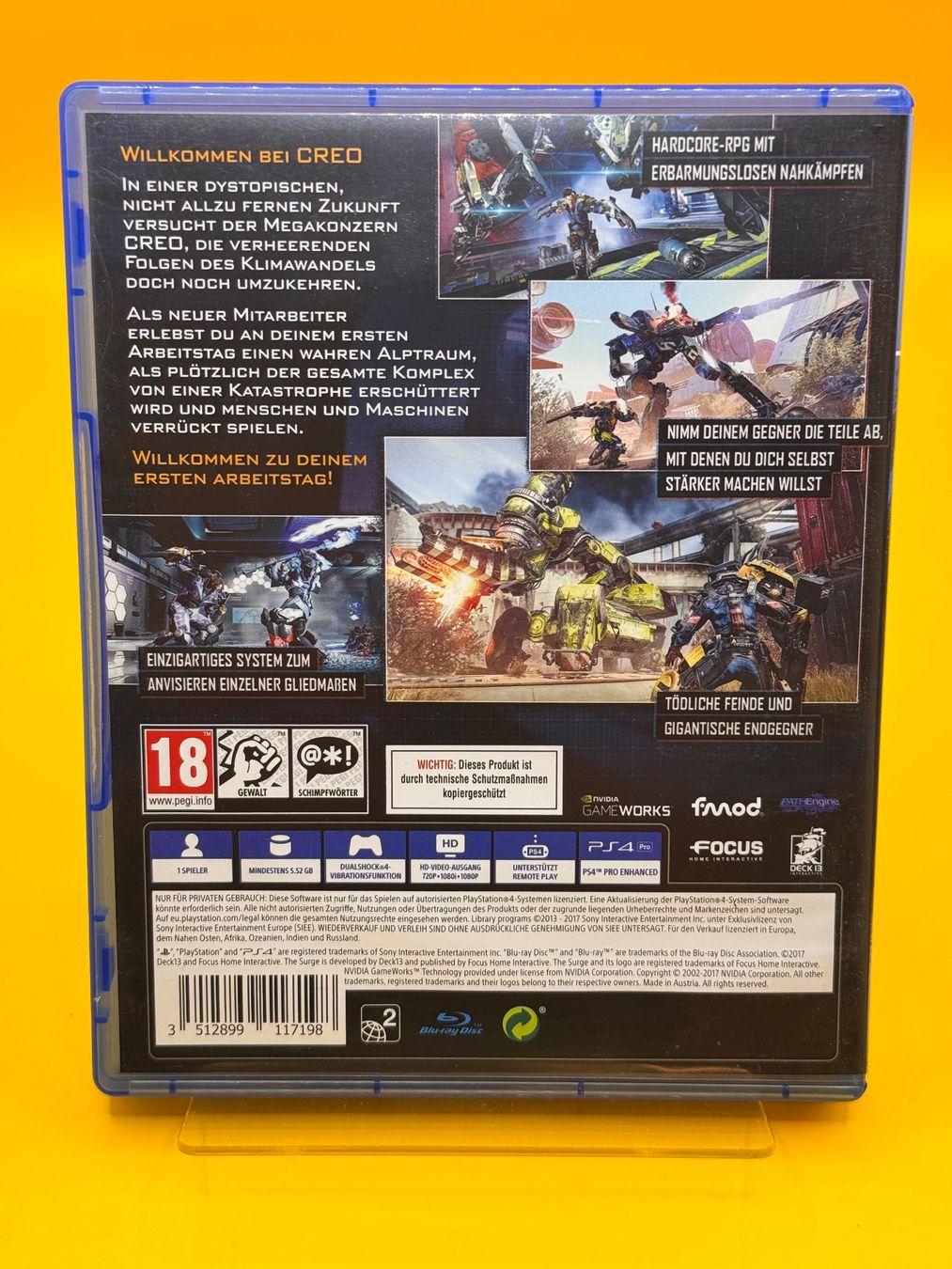 Sony Giochi: The Surge - PS4 - Action-Rollenspiel – Usato da Oberwil b. Zug venduto da silver2024 1