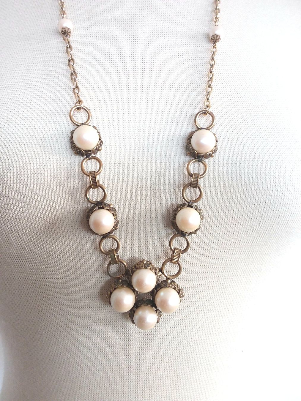 Catenine: Vintage Kette, goldig, 78 cm – Usato da Immensee venduto da Btrutmann