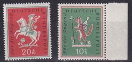 BRD, Mi 286*287**, KW € 5.50