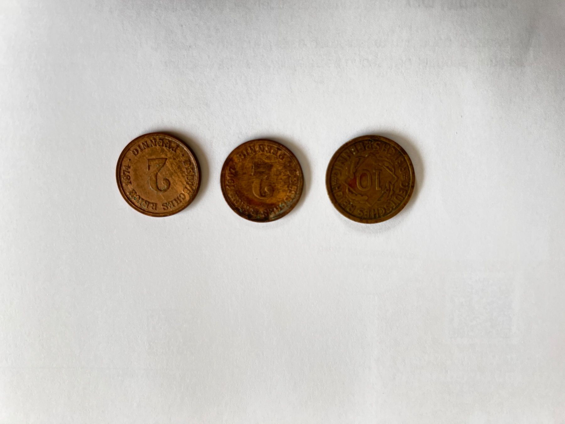 Tutti le monete: Alte Deutsche Reichspfennig ab 1874 – Usato da Münsingen venduto da Olsek01 4