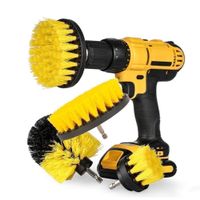 4 Stück Bürstenaufsatz Bohrmaschine Set