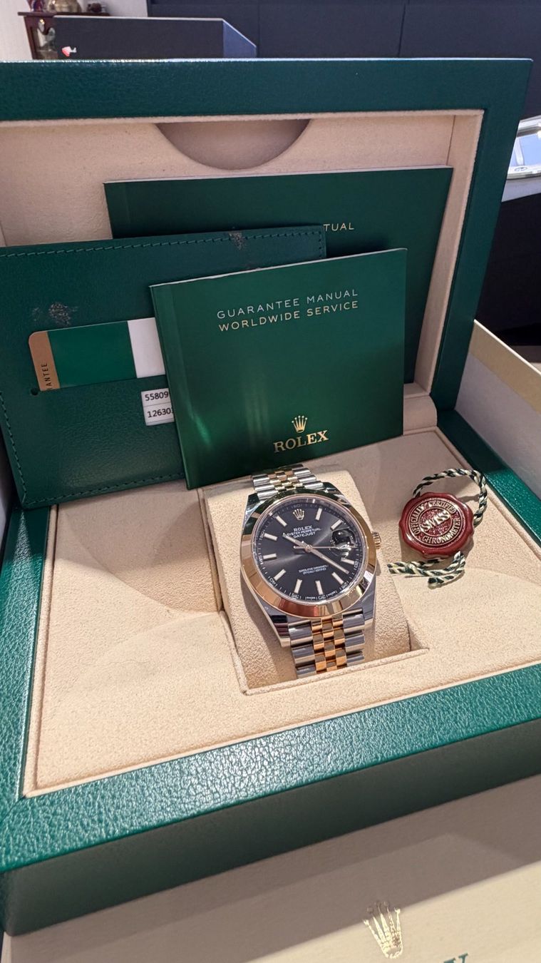 Rolex Orologi: Rolex DateJust 41mm Full set – Usato da Randogne venduto da 2G1909 5