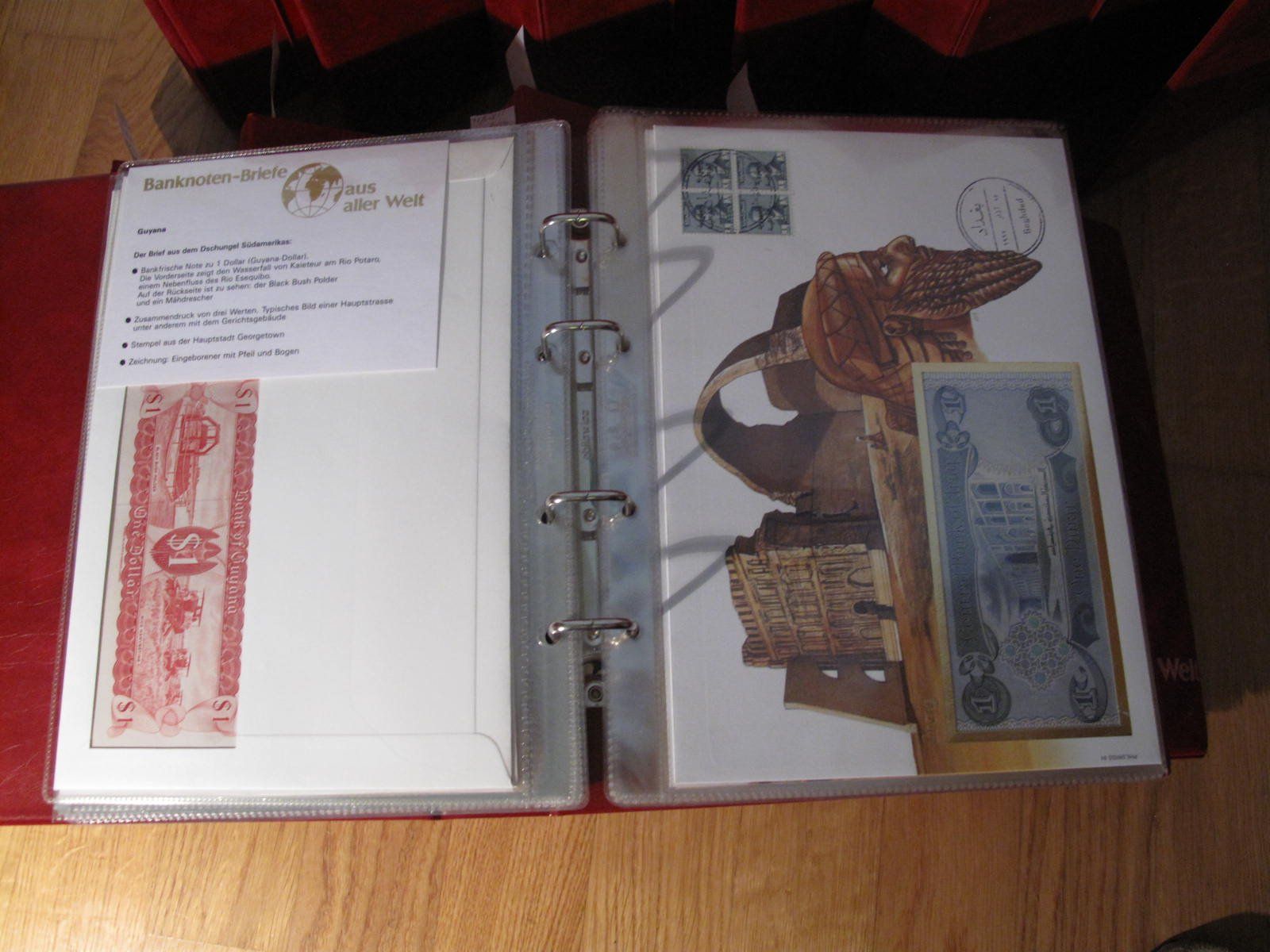 Philswiss Alben: Banknotenbriefe Welt Grossformat 6 Alben – Gebraucht aus Wil SG von fva01 7