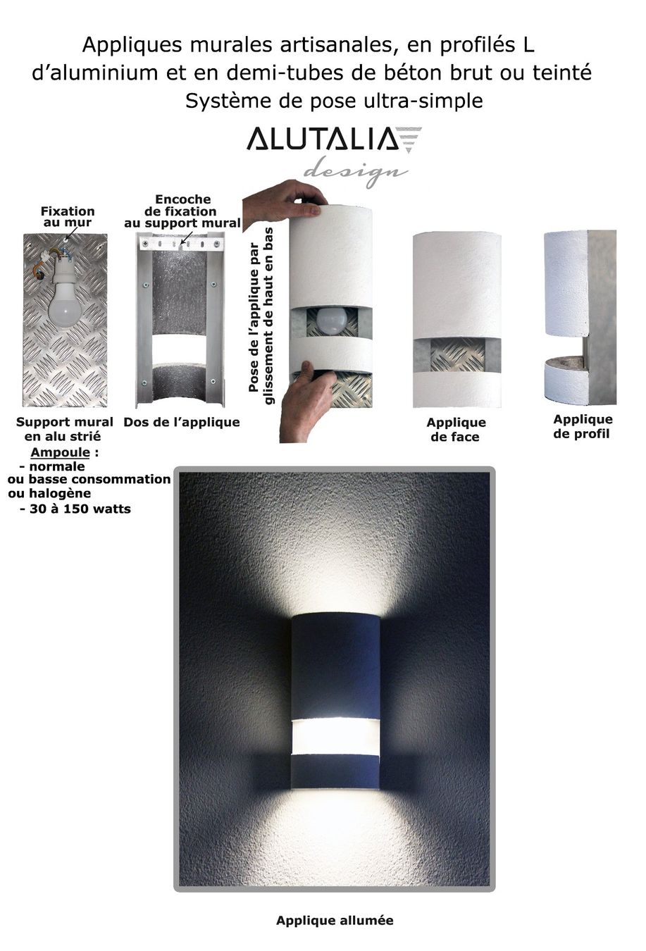 Lampade: Diverses appliques murales : PiM creative lights – Nuovo (secondo la descrizione) da Sion venduto da pie_2zs9