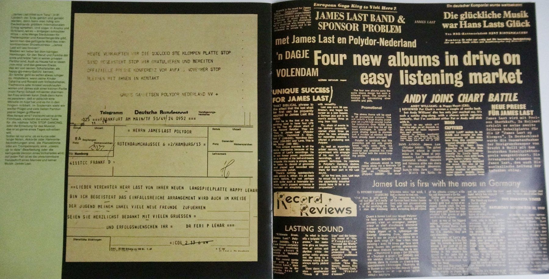 Dischi in vinile: Coffret disque James Last 33t – Usato da Petit-Lancy venduto da Pimose 6