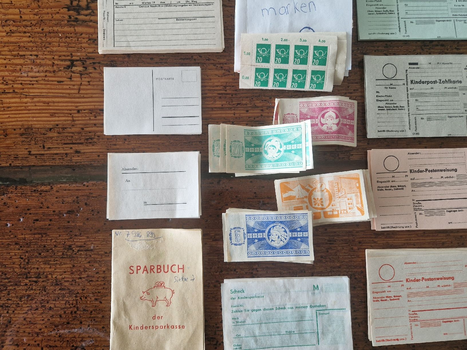 Giocattoli: Retro Formulare Deutsche Kinderpost – Usato da Teufen AR venduto da trueblue84 1
