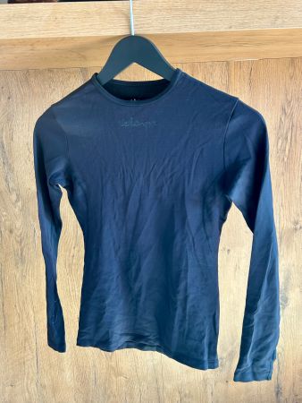 Veloine Rennrad BaseLayer Damen Gr. XS, schwarz, Merino