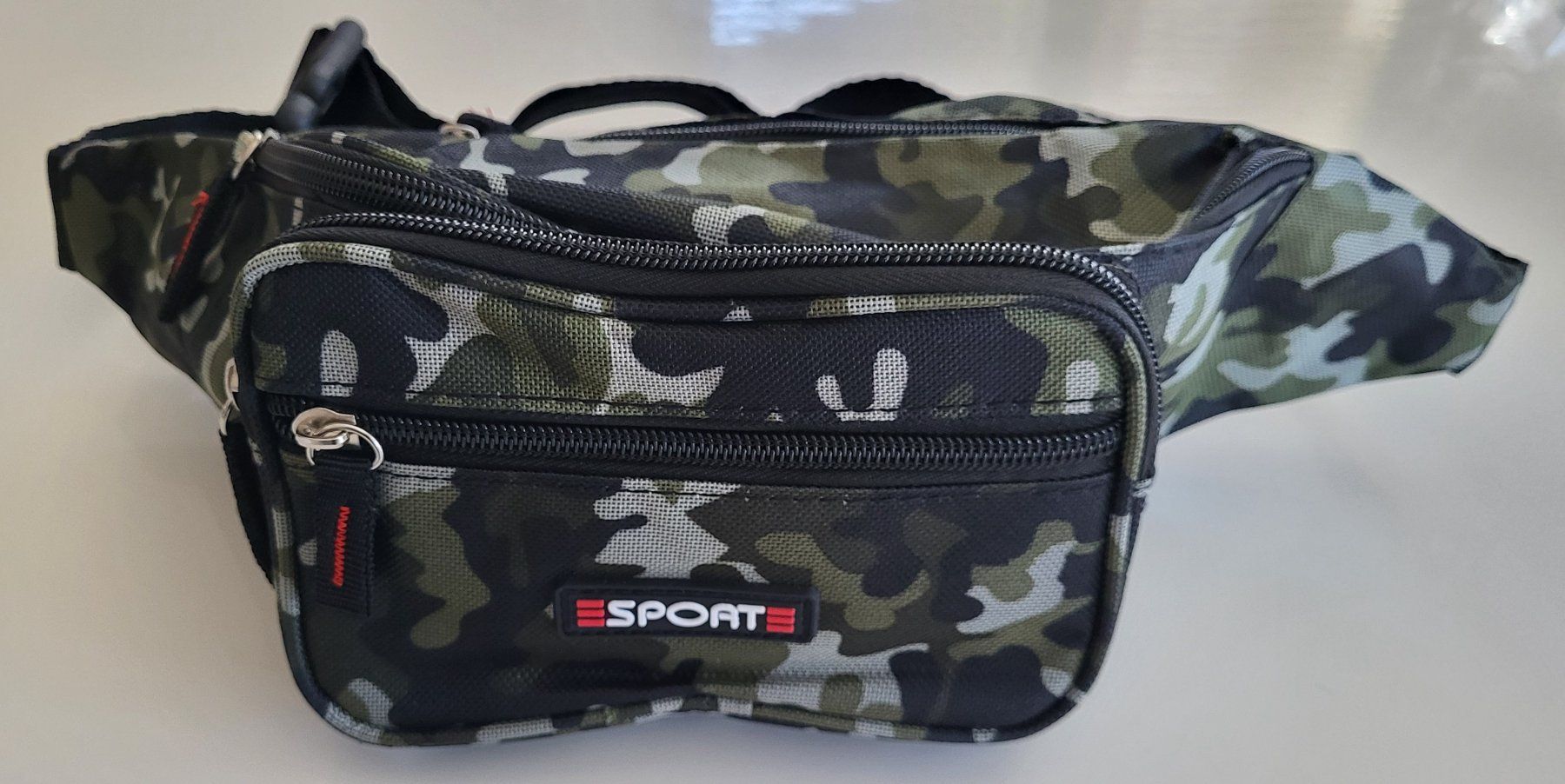 Borse: Coole Bauchtasche mit Camouflage Muster – Nuovo e nell'imballaggio originale da Figino venduto da MabaStore24 1