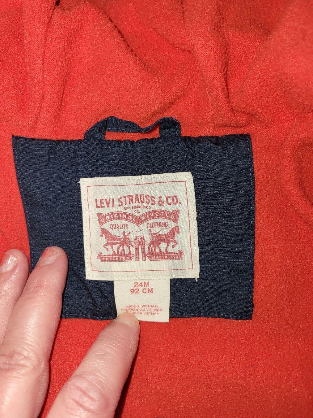 Levi's Jacken & Mäntel: Levi's Winterjacke Gr. 92 wie Neu – Neu (gemäss Beschreibung) aus Biel/Bienne von Aare5 1