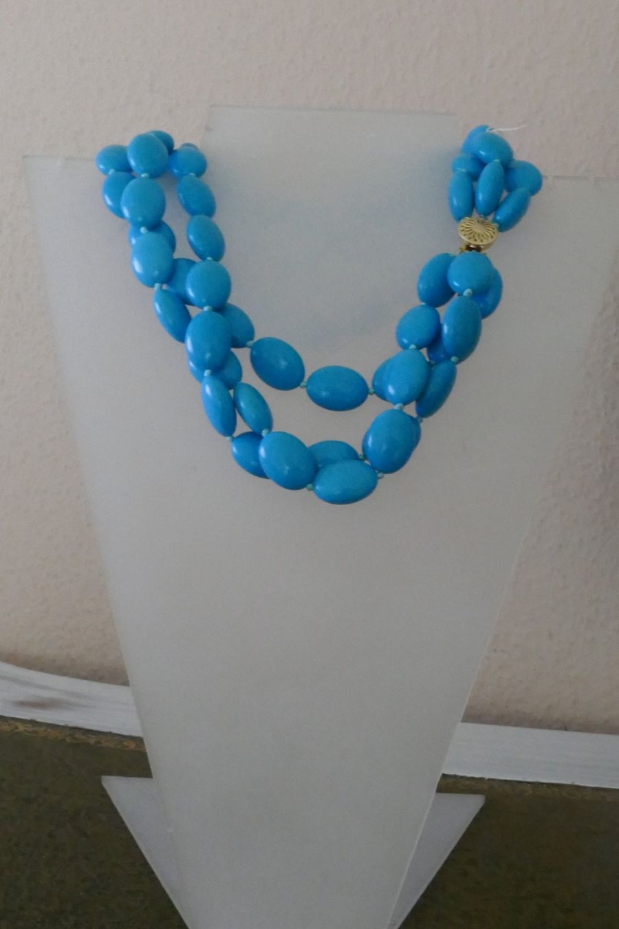 Catenine: 3-faches Collier aus Türkise – Usato da Muttenz venduto da einfach-schoen 1