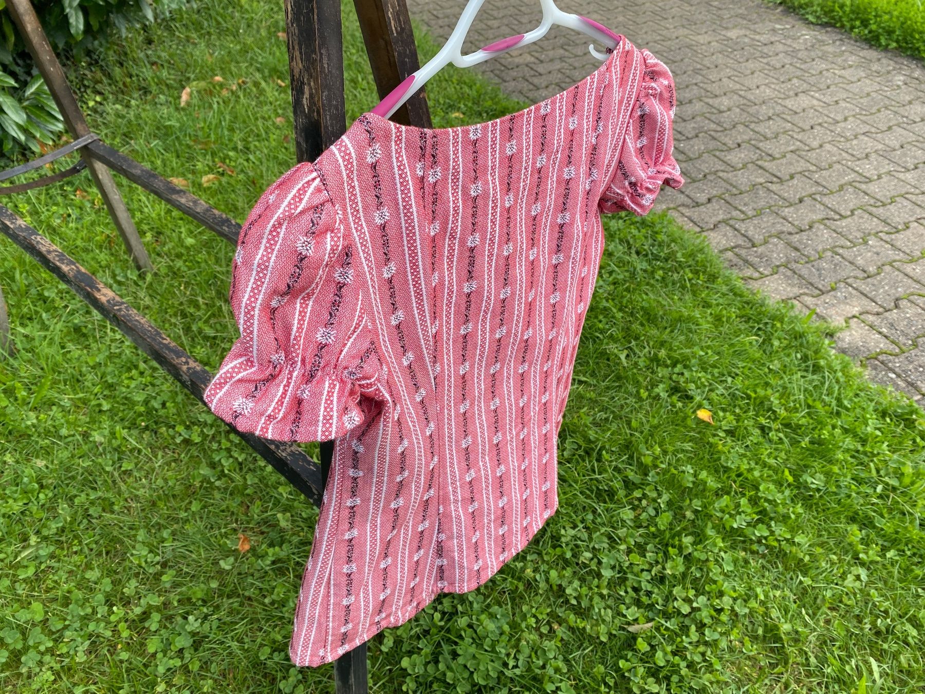 Campanacci mucche: schöne FOM Edelweisstrend Bluse – Usato da Feldbach venduto da Olive1 5