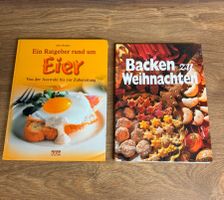Kochbuch Set Eier Ratgeber und Backen zu Weihnachten