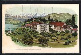 Litho Seengen, Panoramablick auf das Kur