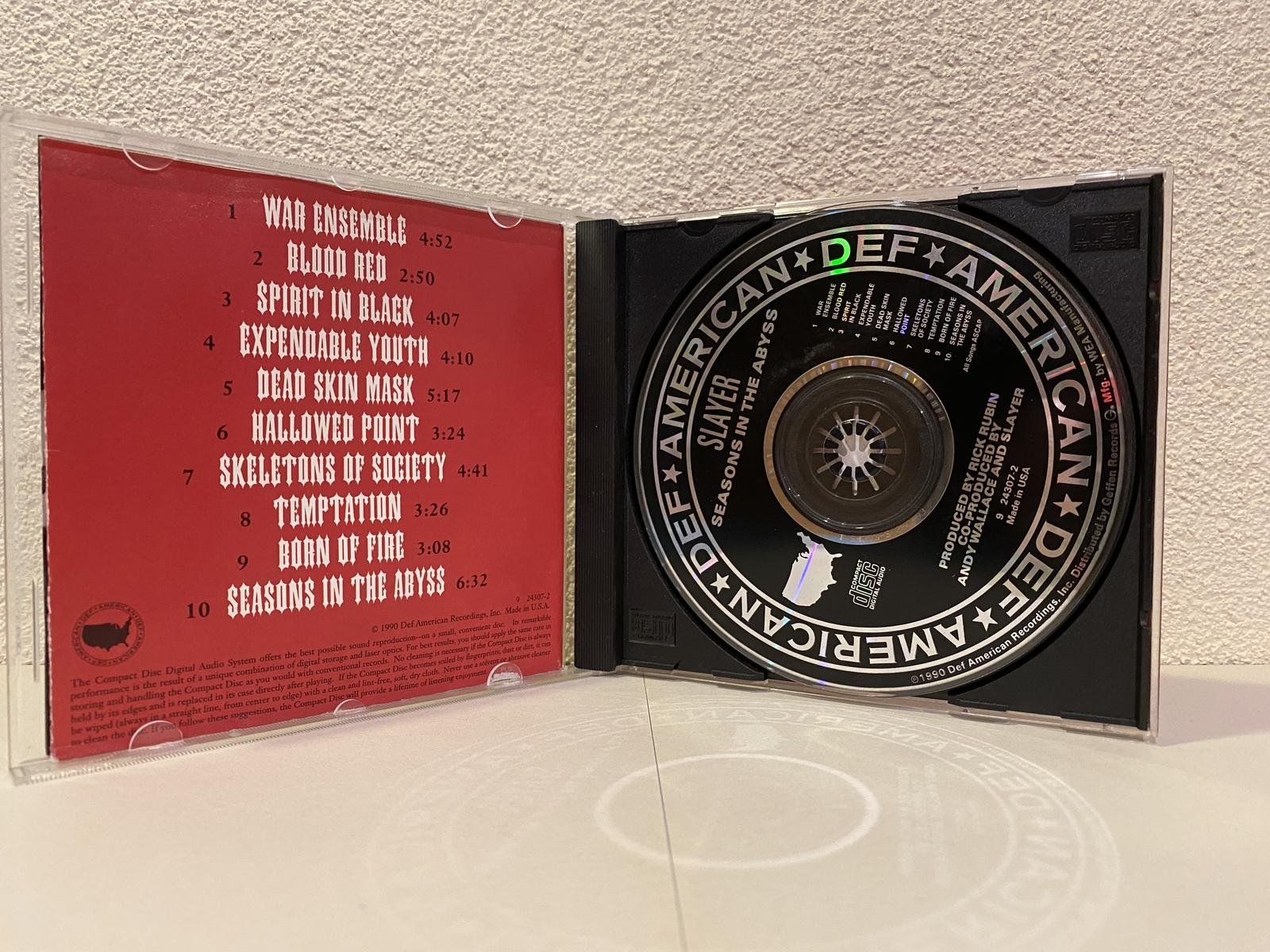 CD: SLAYER - Seasons in the Abyss - CD – Usato da luterbach venduto da boxster4 1