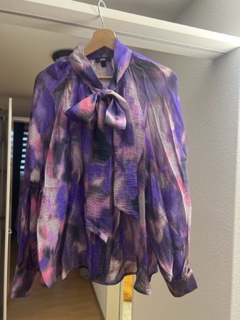 C&A Bluse, Lila-Pink, Gr. 38, neuwertig!