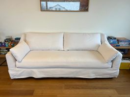 2 x IKEA HYLTARP White Sofas