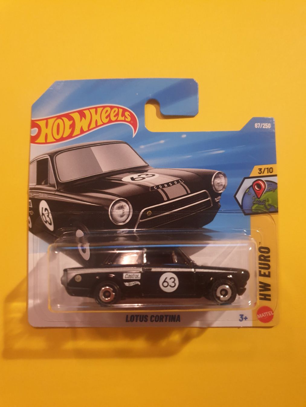 Hot Wheels Modellini d'auto: Hot Wheels LOTUS CORTINA – Nuovo e nell'imballaggio originale da Oftringen venduto da Rotor 1
