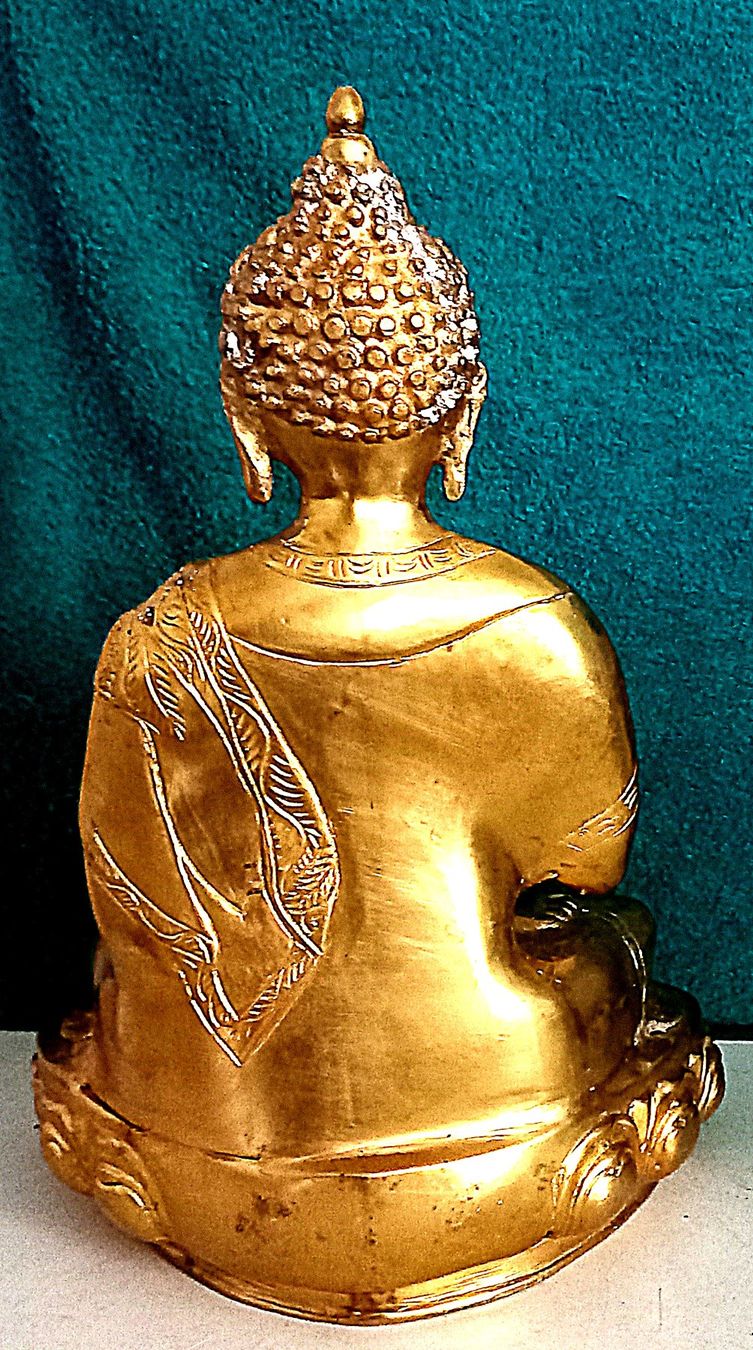Skulpturen & Statuen: Buddha Messing Poliert gross – Gebraucht aus Baar von 2cvbaar 2