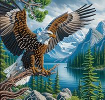 Diamond Painting : Adler 30x30cm