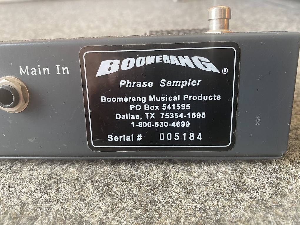 Musikinstrumente: Boomerang Phrase Sampler V1 – Gebraucht aus Rupperswil von rekej 3