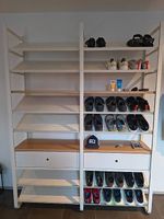 IKEA Aufbewahrungssystem ELVARLI als Schuhregal