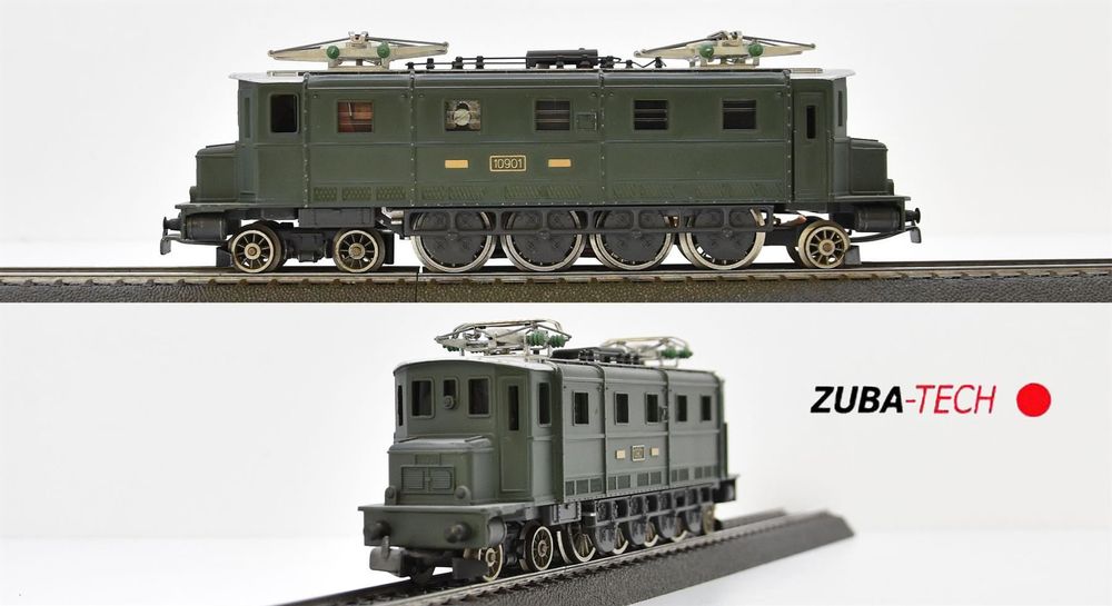 Locomotive HAG 141 – HO – CFF Re 4/7 10901 – Époque 3 – Verte – Analogique