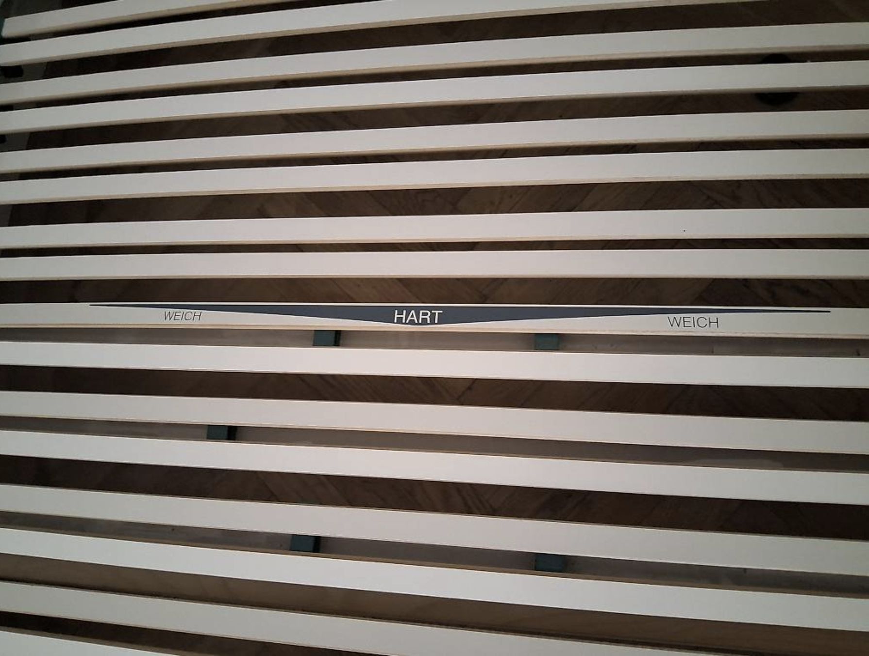Hasena Reti a doghe: Hasena Flexana Bettrahmen schwarz / Bed frame black slatted – Usato da Genève venduto da pab_y8n7 1