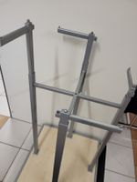 Massiver Kleiderständer,Metall,4Arm,Höhenverstellbar