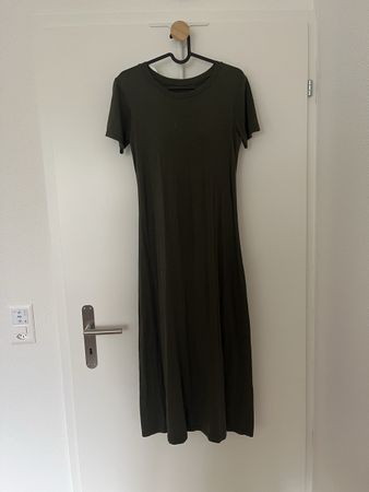 Olive green one-piece dress 
