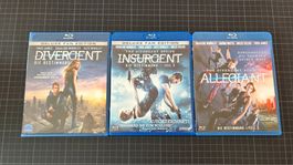 Divergent Trilogie auf Bluray