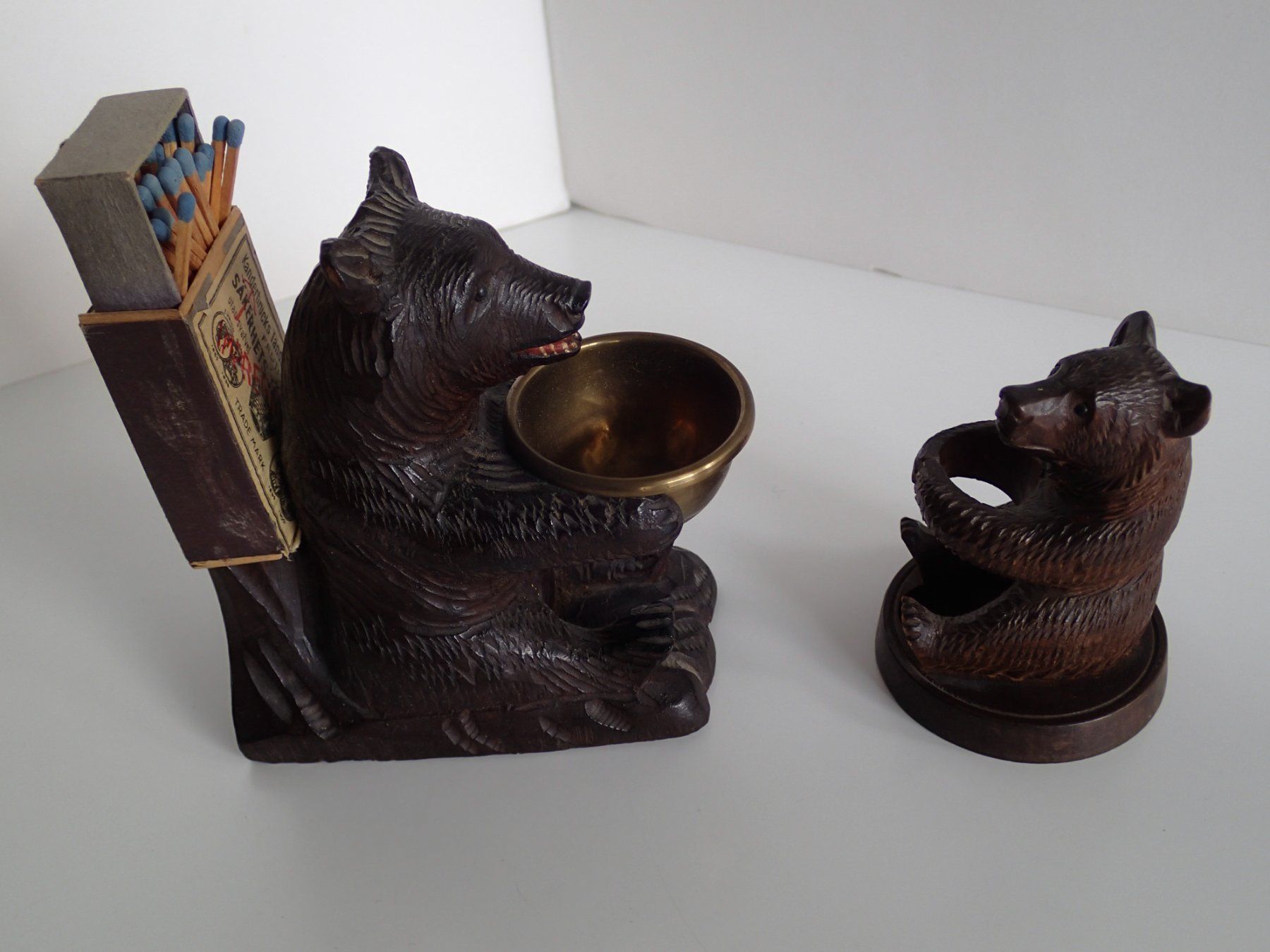 Statuette: 2 Brienzerbären  Höhe 11 cm und 7 cm – Usato da Allschwil venduto da Salus17 1