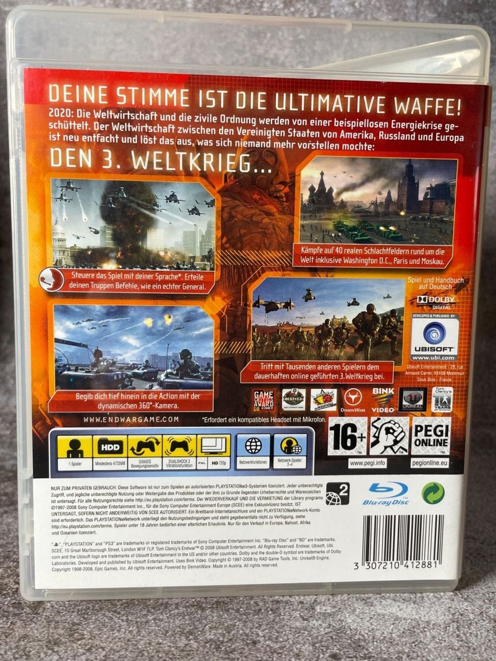 Giochi: Tom Clancy's EndWar [PS3] – Usato da Niederwil SO venduto da BlueSonic 1