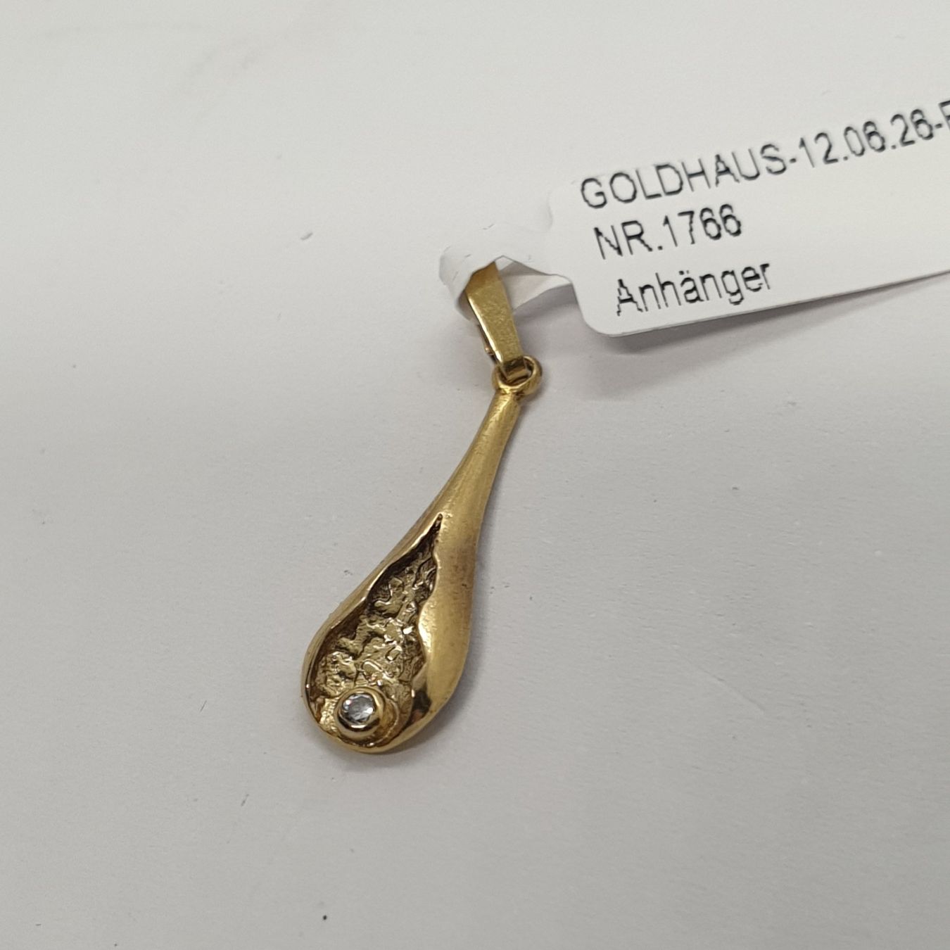 Ciondoli: Echt 9K Gold Anhänger – Usato da Luzern venduto da Luzern-Goldhaus 1