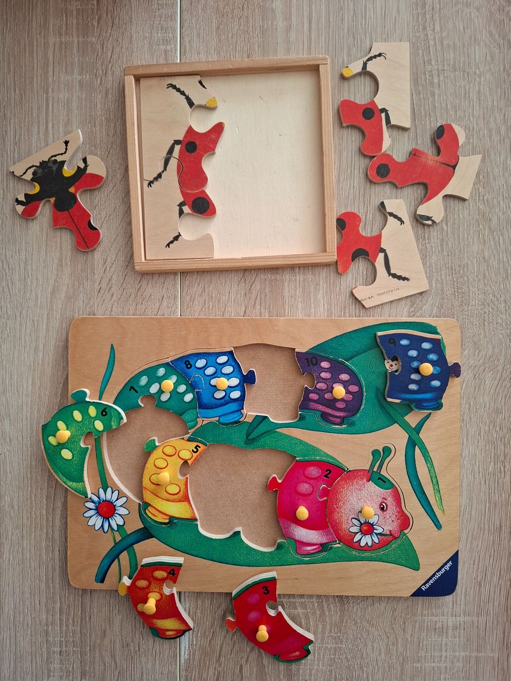 Puzzles: 4 Puzzles en bois – Gebraucht aus Prilly von cricri118 3