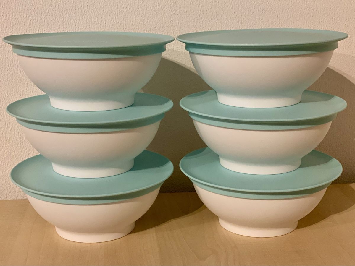 Schalen: Tupperware Allegra Dessertschalen 6x 275ml – Neu und originalverpackt aus Worben von Teddy112 1