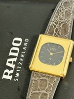 Rado DiaStar Quartz Dame Vintage '80 plaqué or