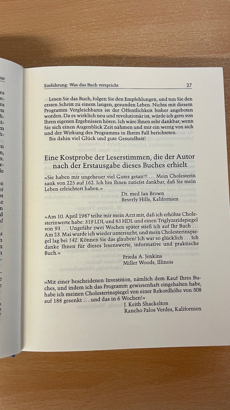 Libri: Die 8 Wochen Cholesterinkur - Kowalski – Usato da Glattfelden venduto da cybermaxx 4