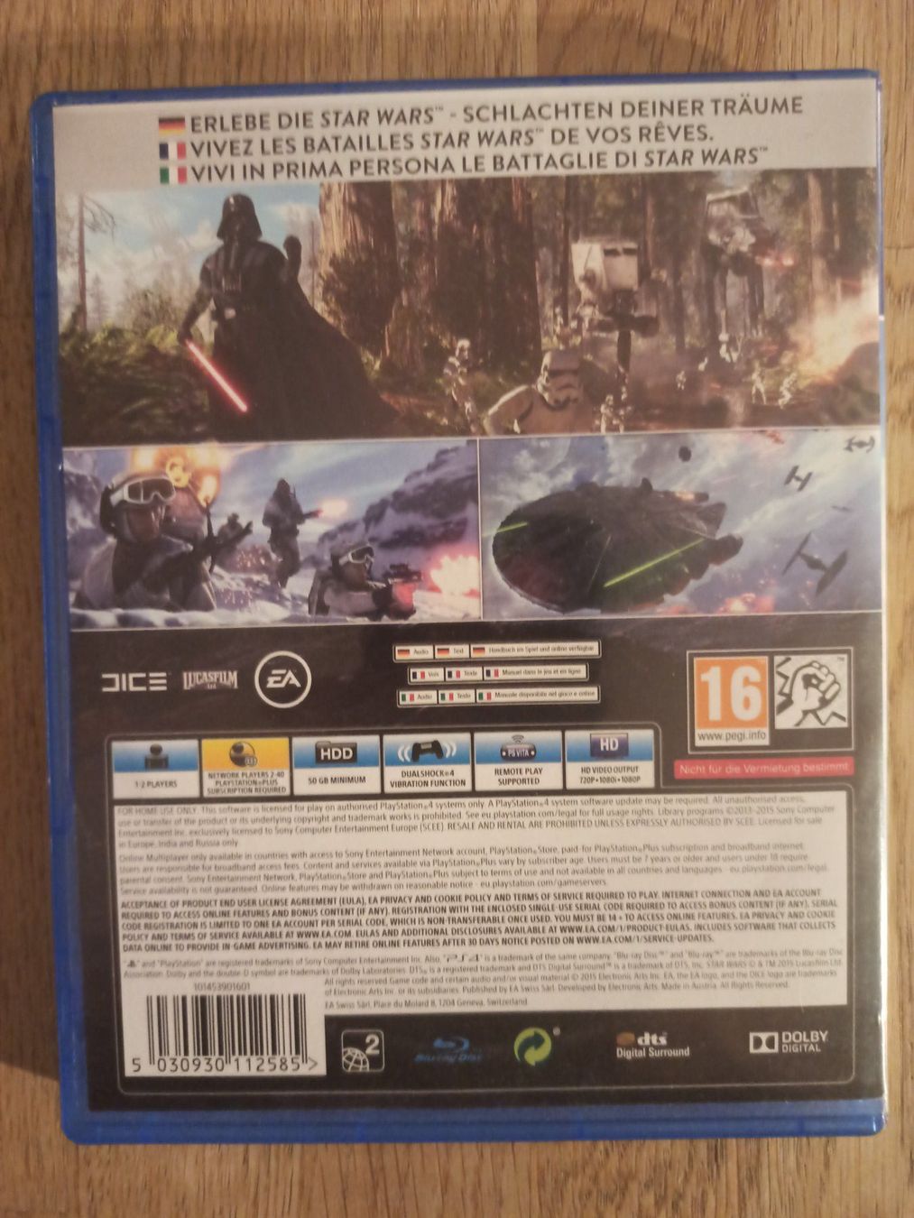 Giochi: Star Wars Battlefront PS4 / PS5 – Usato da Oberweningen venduto da mar_87mx 1