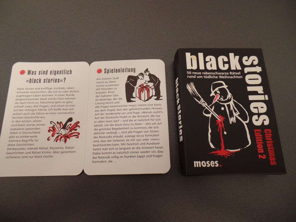 Kartenspiel BLACK STORIES Christmas Edition 2 Kaufen auf Ricardo