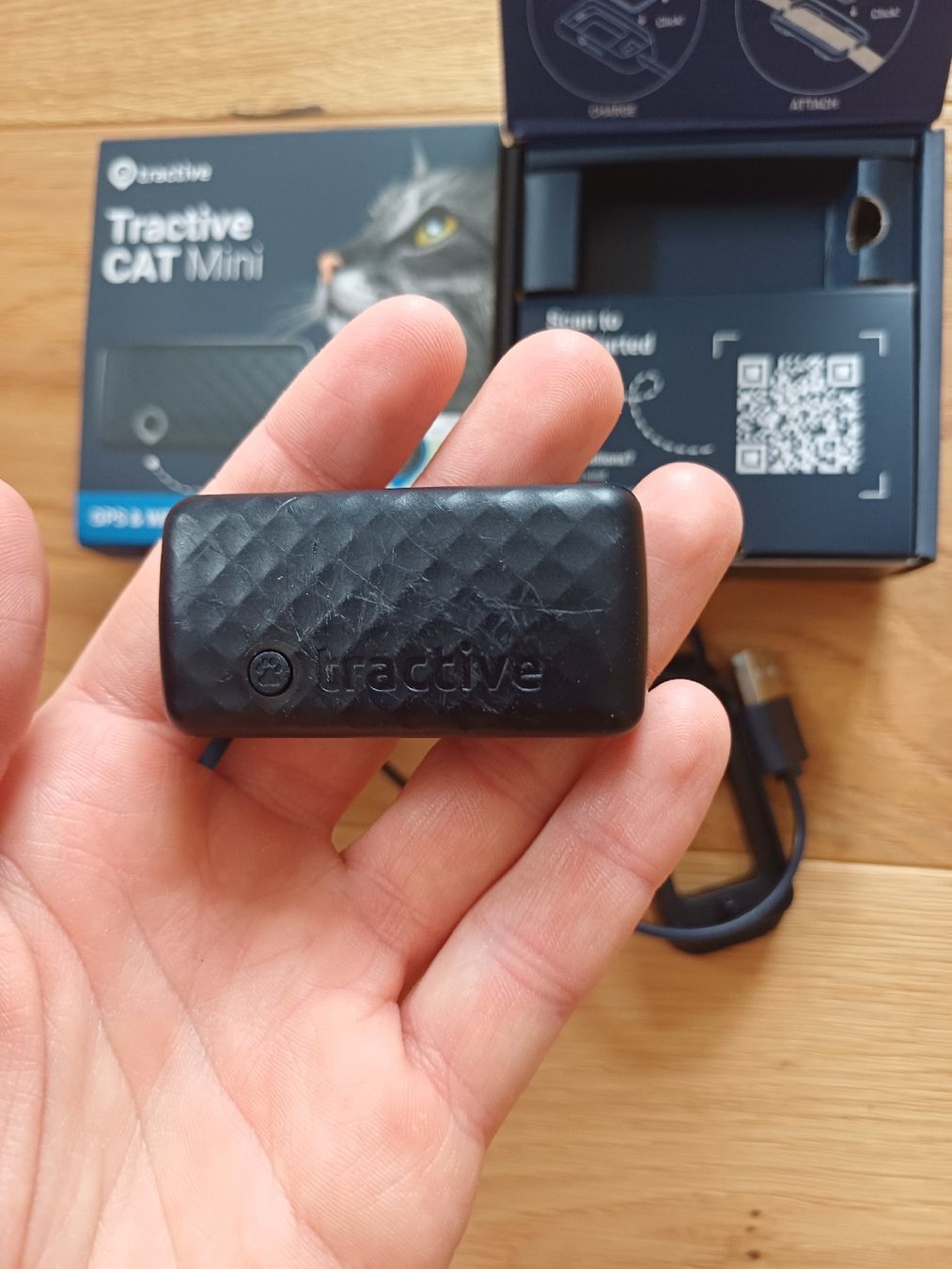 Autres accessoires pour animaux: Tractive CAT Mini GPS Tracker Originalverpackung – D'occasion à Plasselb par Rorim