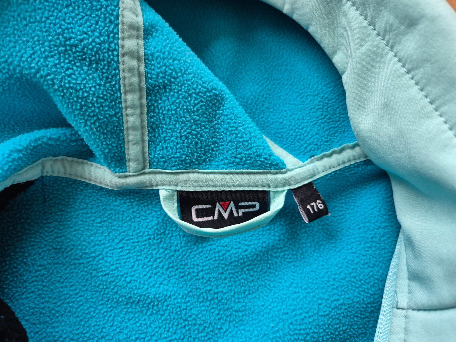 Jacken & Mäntel: Softshell Jacke (Mädchen), CMP, Gr. 176, hellblau – Gebraucht aus Küttigen von cm_3081 3