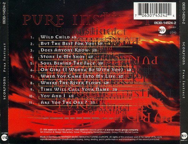 CDs: CD Scorpions - Pure instinct (1996) – Gebraucht aus Möriken AG von mineralia 1