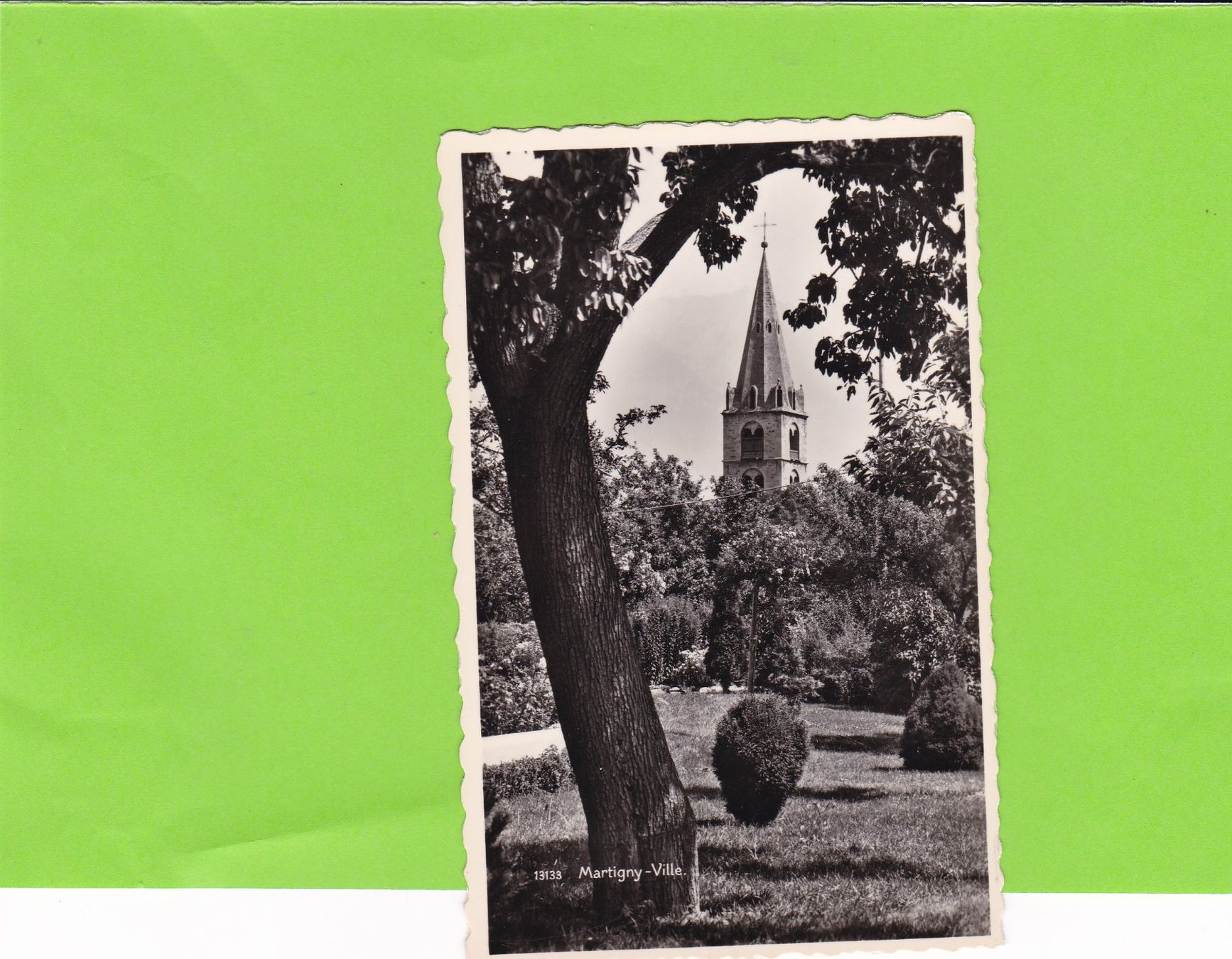 Cartoline postali: Martigny-Ville – Usato da St. Peterzell venduto da neckertal