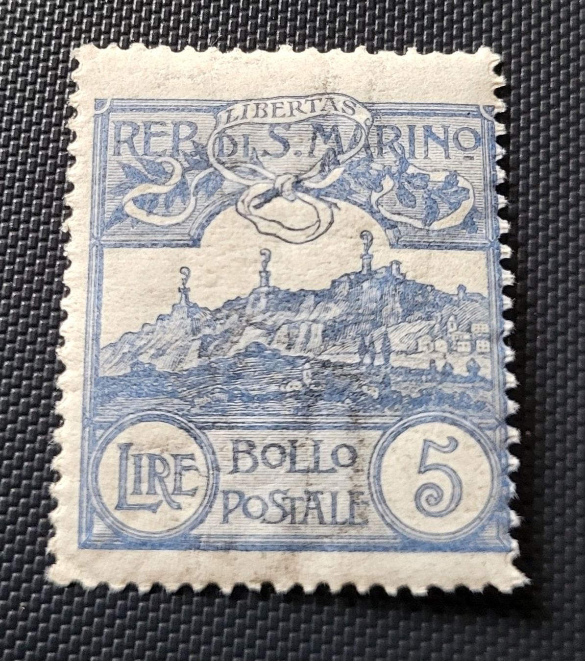 Alle Briefmarken: San Marino 1925 alte briefmarke – Gebraucht aus St Gallen von Stampsalshobby