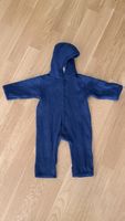 Baby-Overall mit Kapuze blau Grösse 62/68 - guter Zustand